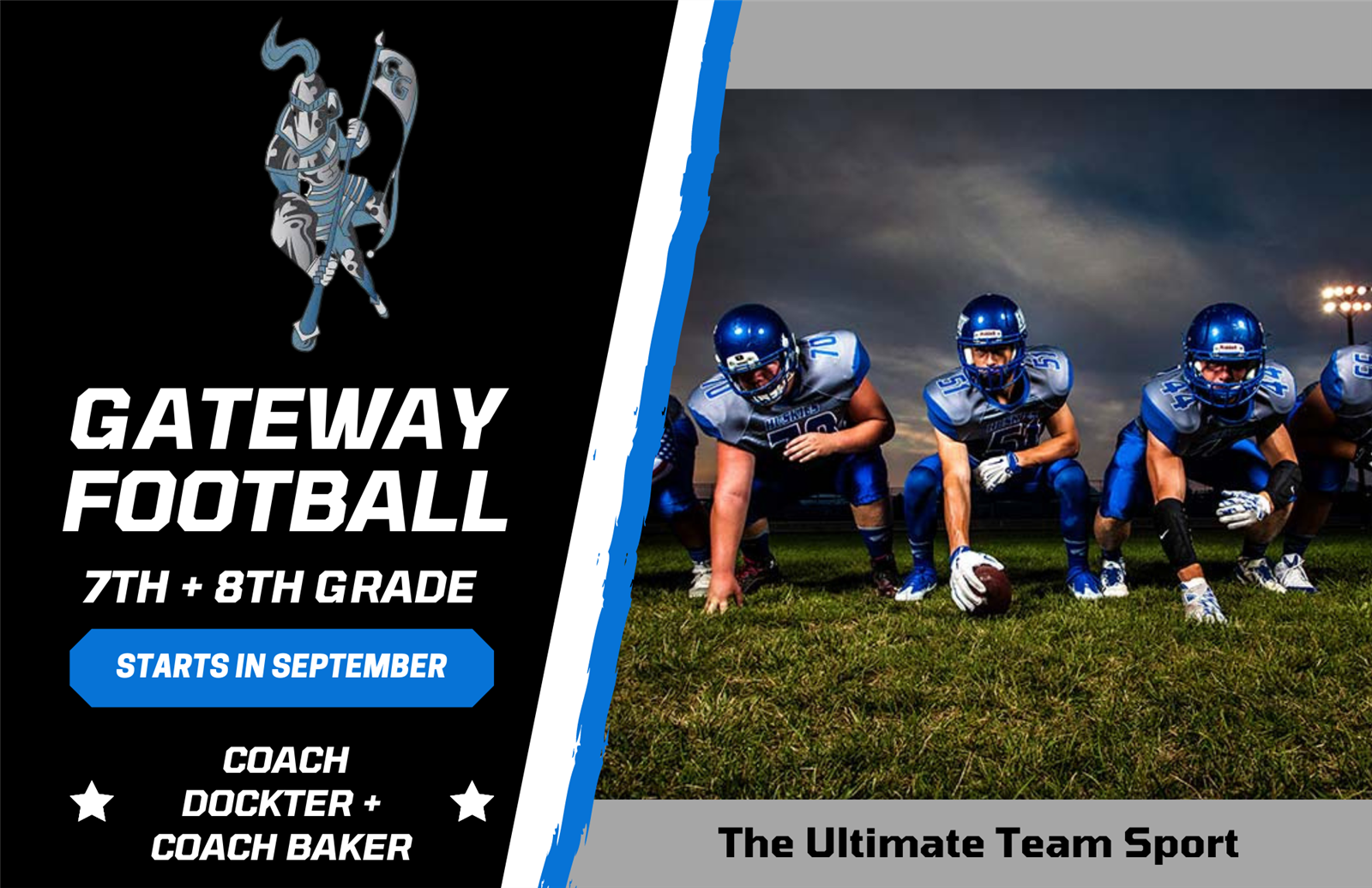Gateway Football Poster